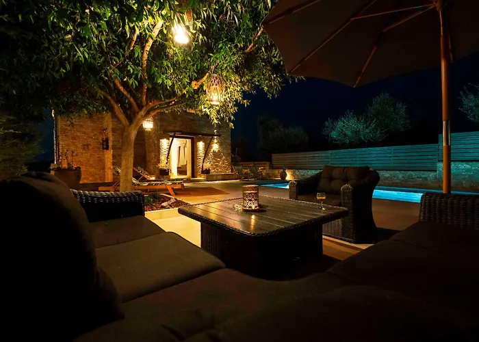 Peroulia Stone - Grece, Peloponnese Villa