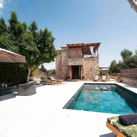 Peroulia Stone - Grece, Peloponnese ヴィラ