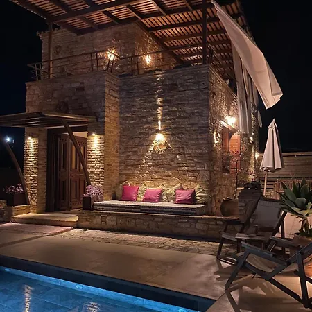 Peroulia Stone - Grece, Peloponnese ヴィラ