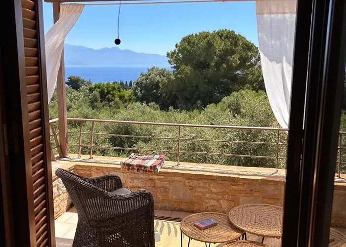 Villa Peroulia Stone - Grece, Peloponnese Koróni