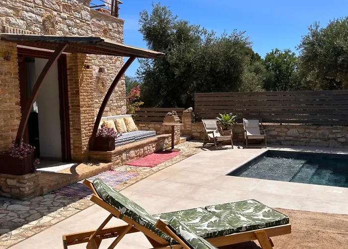 Villa Peroulia Stone - Grece, Peloponnese