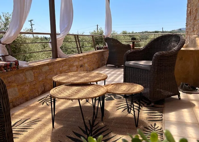 Villa Peroulia Stone - Grece, Peloponnese *