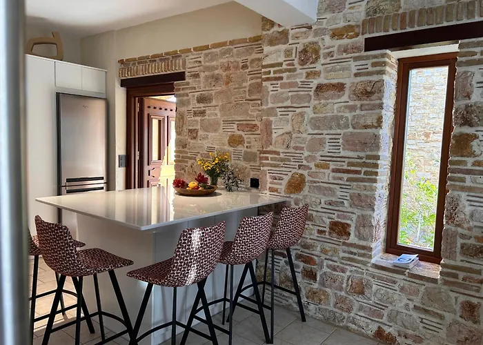 Peroulia Stone - Grece, Peloponnese Villa